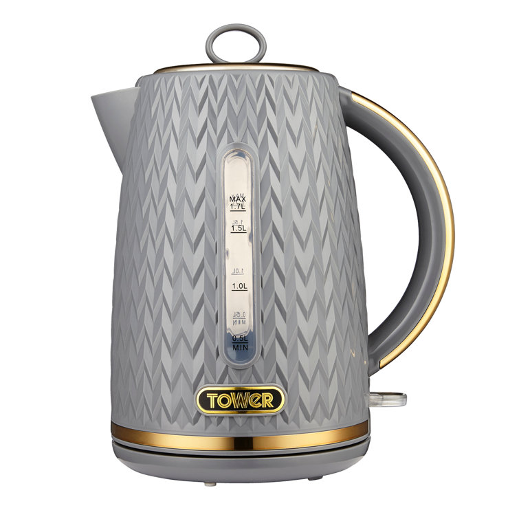 Tower 1.7L Stainless Steel Electric Kettle & Reviews Wayfair.co.uk